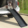Foldable Dog Ramp, Black, 155.5x40x15.5 cm